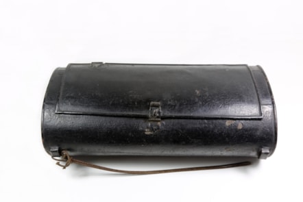 Image 10. Charles Darwin’s vasculum, which he used for fieldwork on The Beagle and thereafter