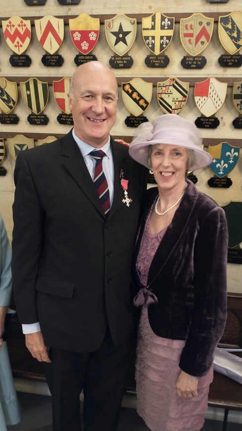 Deputy Police Commissioner receives MBE: Andy Pratt Lancaster Castle