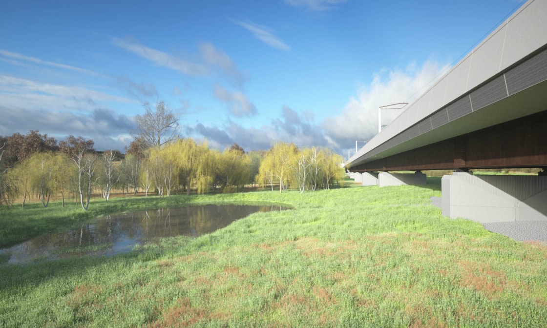 Visualisation of the Lower Thorpe viaduct 5
