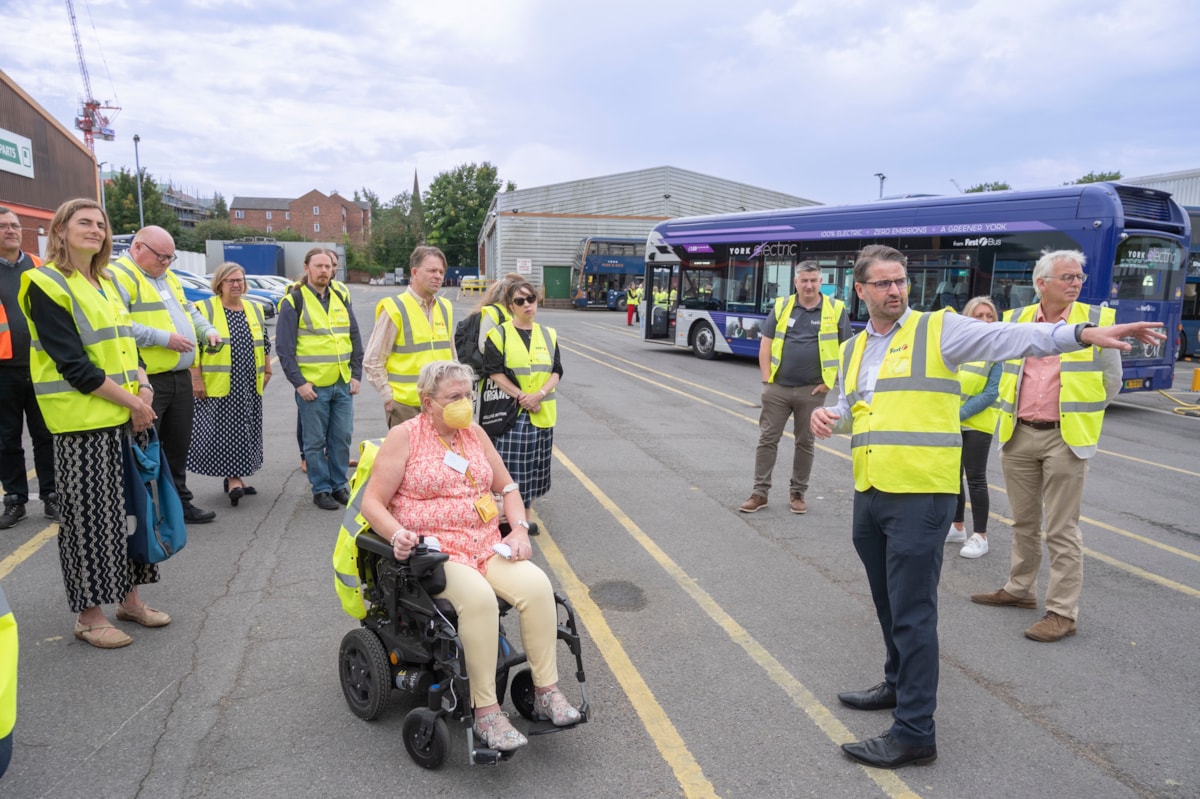 First Bus Net Zero Depot launch