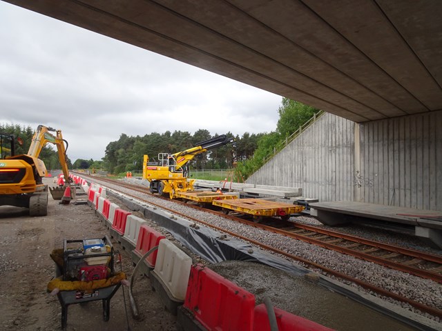 Inverness Track based platform works 