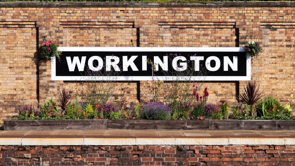 An image of Workington station in Cumbria