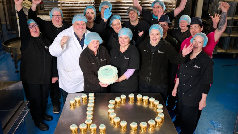 Flintshire bakery celebrates 10 years serving the West Coast Main Line