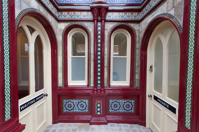 Restored Worcester Shrub Hill waiting rooms