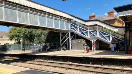 Stroud Station footbridge