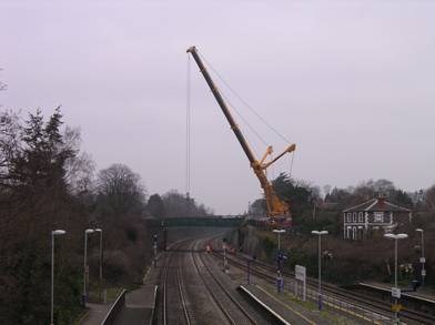 GORING BRIDGE WORKS ON TRACK AFTER SUCCESSFUL CHRISTMAS: Goring Bridge Replacement