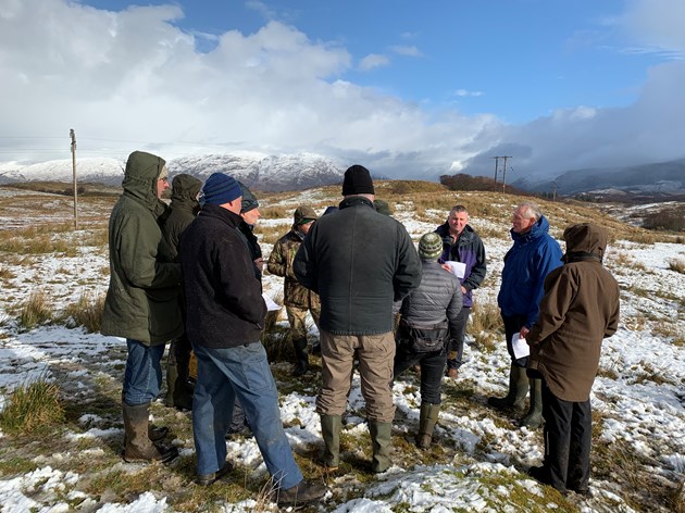 Innovative farming pilot could replace traditional EU payment schemes: Farmers in Argyll try a scorecard which rewards species composition and structure of grassland - Free use - Credit NatureScot-2