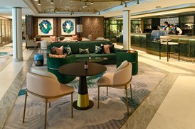 Saga Cruises' Spirit of Adventure - The Living Room with diptych artwork