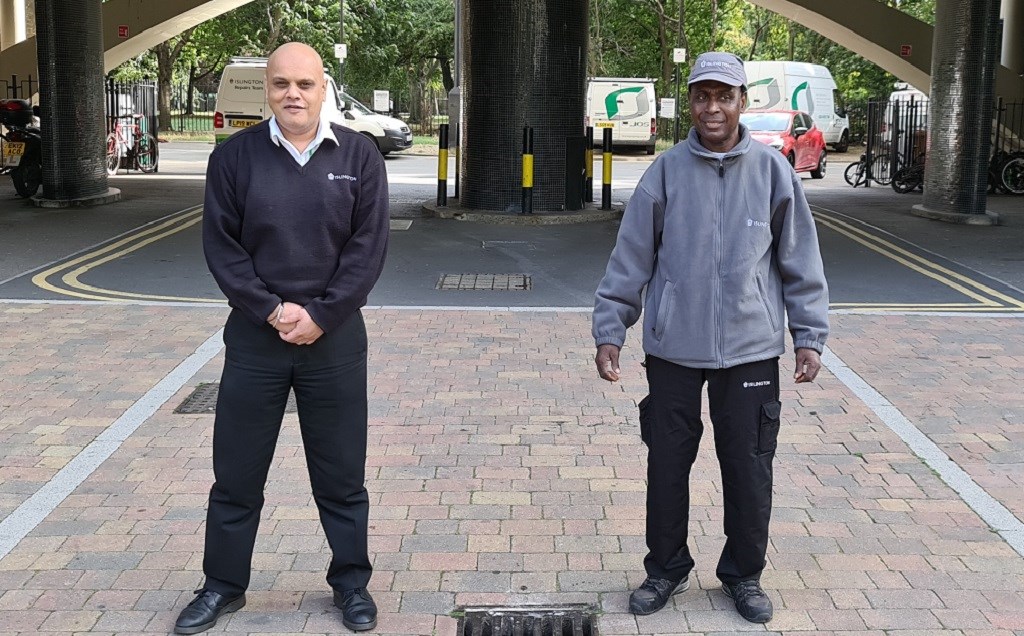 Lat Singh and Francis Oduro are Islington's Concierge and Caretaker of the Year award winners in 2020