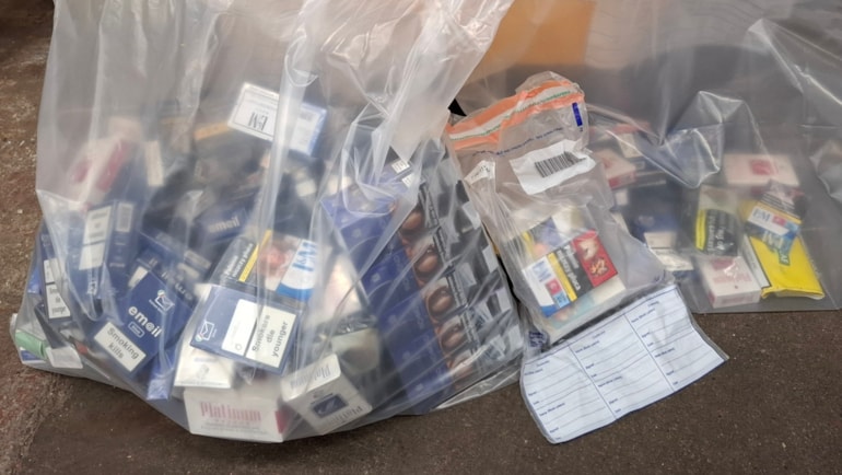 Illicit cigarettes seized in Nelson raids