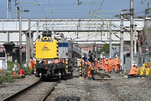Willesden track renewals (6): Willesden track renewals (6)