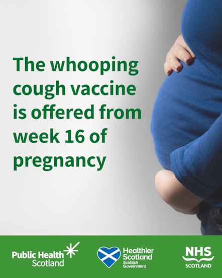 Whooping cough vaccine static