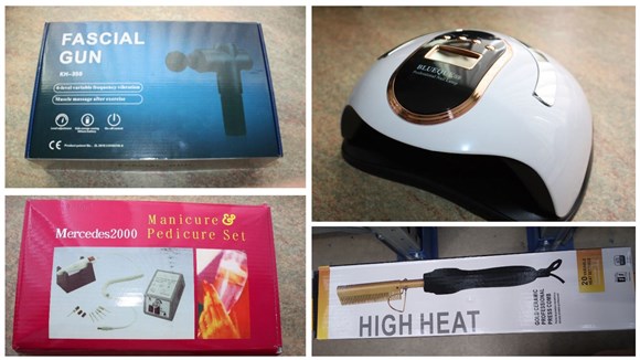 Unsafe products removed from sale thanks to Trading Standards team: Unsafe electrical items