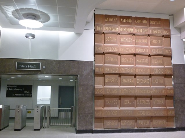 RESTORED DESTINATION STONES UNVEILED AT BLACKFRIARS STATION: Destination stones, Blackfriars