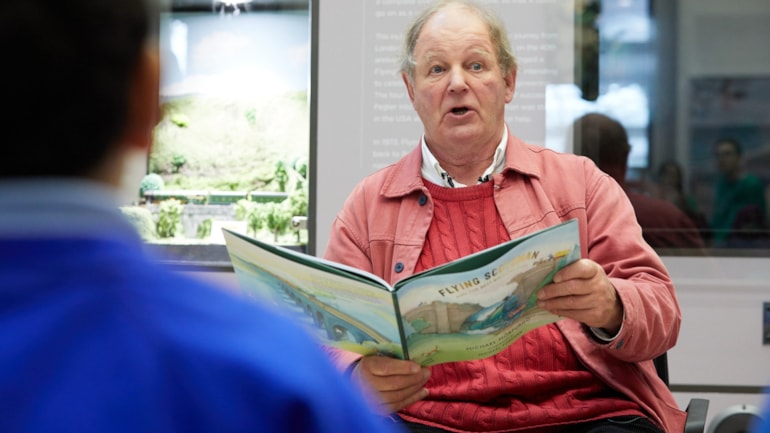 Children invited to join Michael Morpurgo for live railway storytelling event