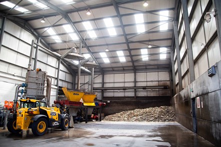 Councils in Wales send their food waste to an anaerobic digestion plant, like this one in Rhondda Cynon Taf.

Food waste, one of the biggest areas of global focus to limit climate change, has been collected separately across Wales for the last decade.

When sent to landfill, hot and compressed condi