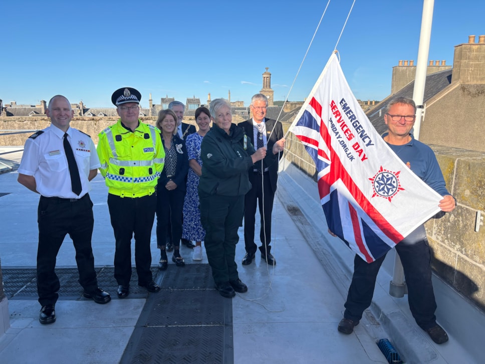 Emergency Services Day flag 1