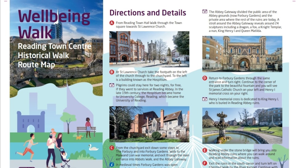 Wellbeing Walk leaflet