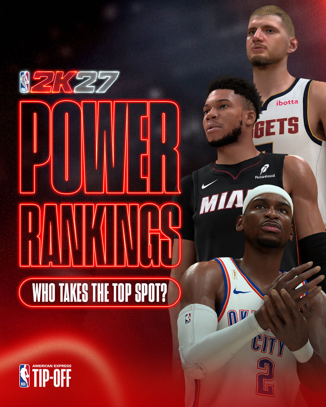 NBA 2K27 Power Rankings 2