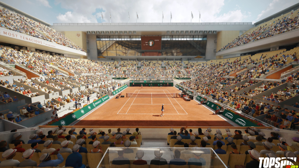 TopSpin2K25 Roland Garros