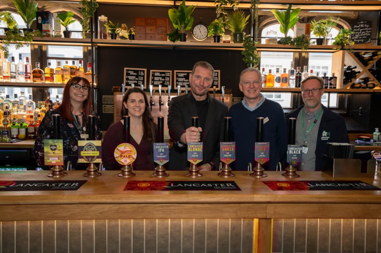 First pint pulled following investment in Carlisle station pub