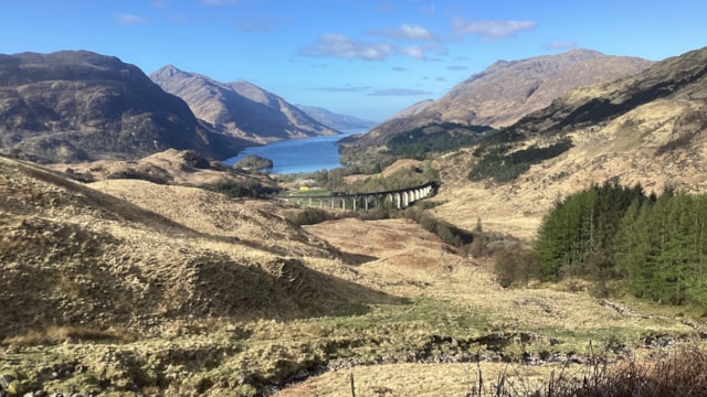 Network Rail begins repairing the world-famous Glenfinnan viaduct: GLENFINNAN ALISTAIR GIBSON PIC