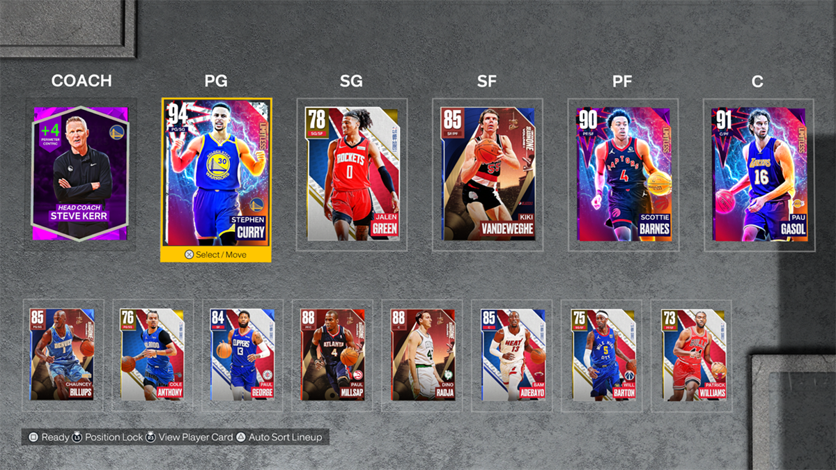 NBA 2K23 MyTEAM Draft