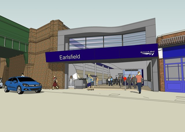 Earlsfield Station: Artist's impressions of how Earlsfield station will look following a major revamp to improve access and facilities