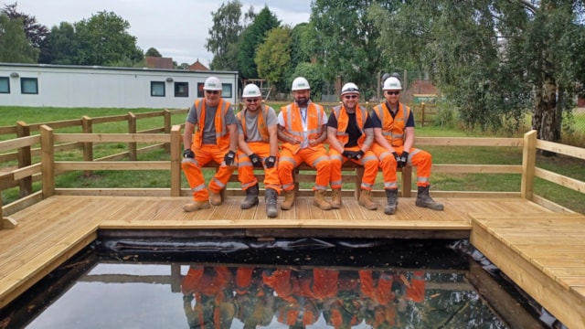 Volunteers’ Week: putting the hours in: Kirk Fenton CE Primary - Volunteers Pond