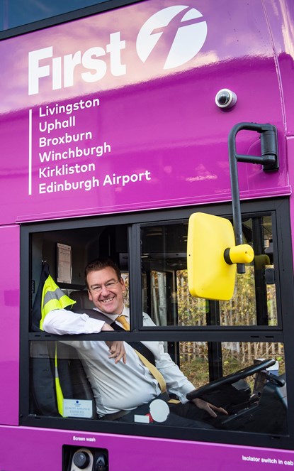 First West Lothian service 600 to Edinburgh Airport