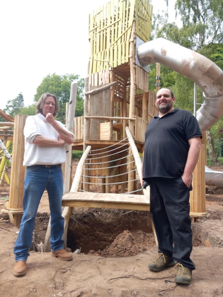 Himley play area nears completion