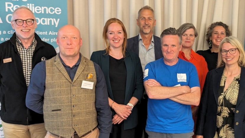 Leeds launches the pioneering Aire Resilience Company to tackle flood risk and the climate emergency: ARC launch