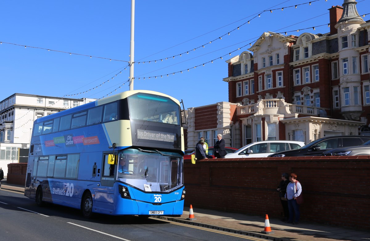 Bus Driver of the Year 2022 - Michael Evans - driving test-2