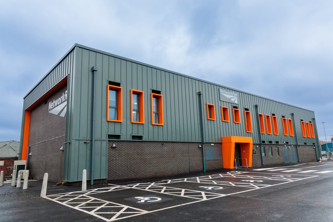 Ground level shot of Guide Bridge DU