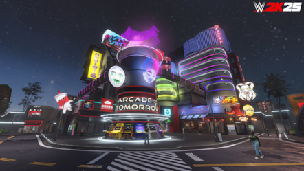 WWE 2K25 The Island The Arcade of Tomorrow-2