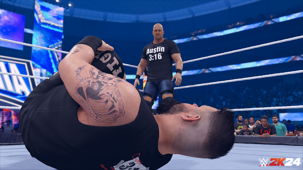 WWE 2K24 - Stone Cold vs Kevin Owens