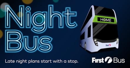 First Glasgow Night Bus