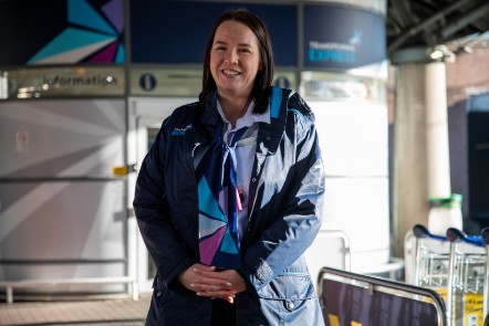 Kerri-Anne Scott, a TransPennine Express (TPE) conductor based in Preston has had their story celebrated as part of TPE’s first ‘Week of Inclusion’.-2