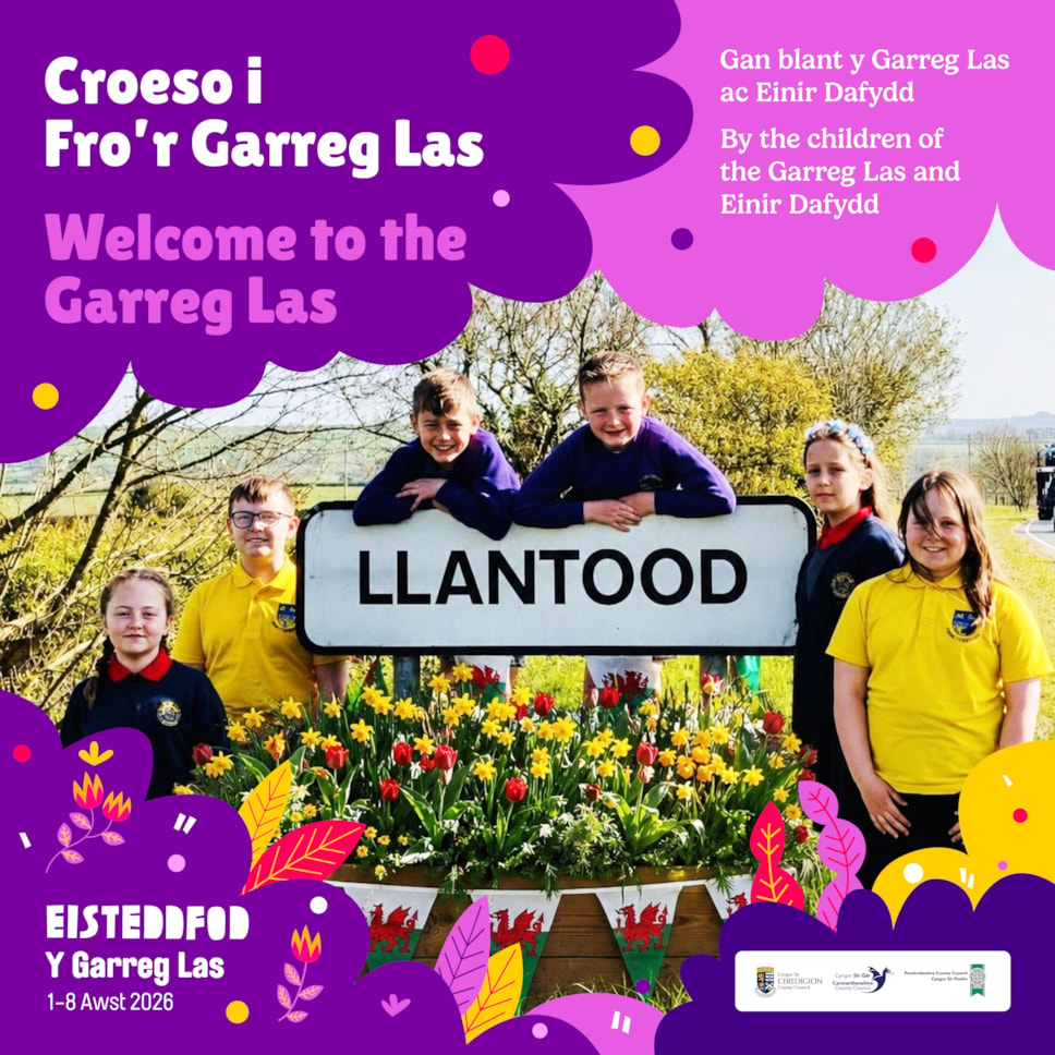 Children release song to welcome Garreg Las