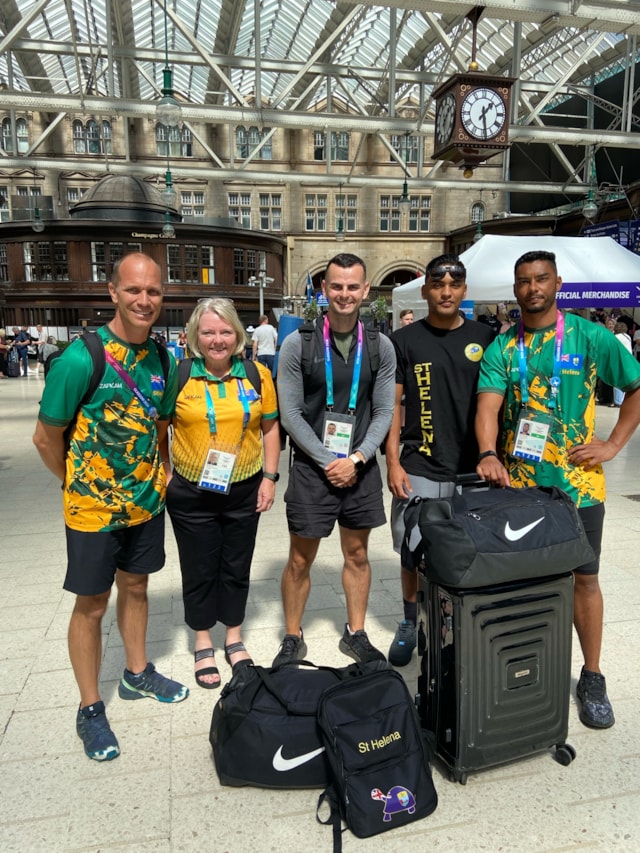 St Helena team: St Helena team