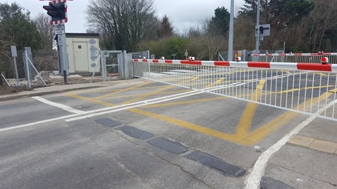 Yapton level crossing upgrade (2)