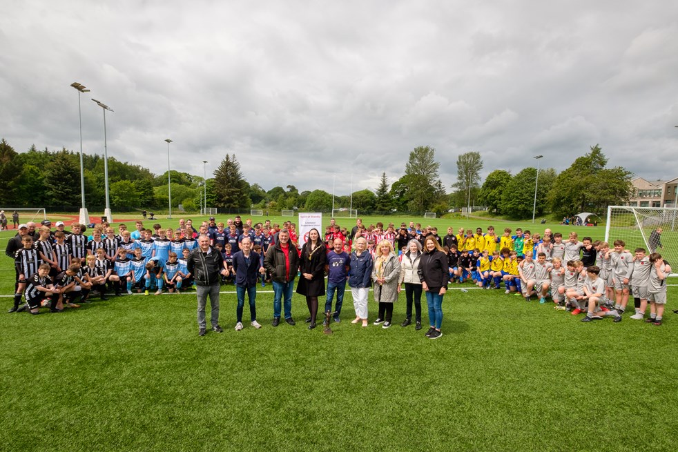 First Spirit of Shankly Cup held at The Barony Campus