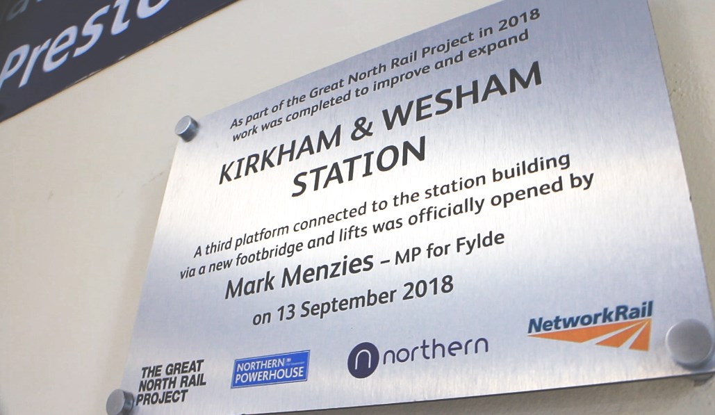 Kirkham & Wesham Station Opening