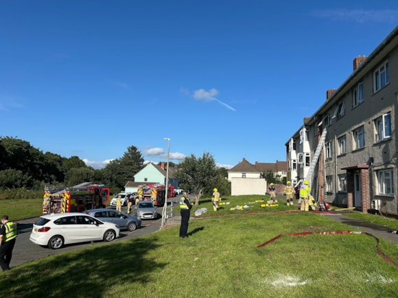Property Fire in Haverfordwest – Smoking Fire Safety Reminder: Fleming Crescent 01