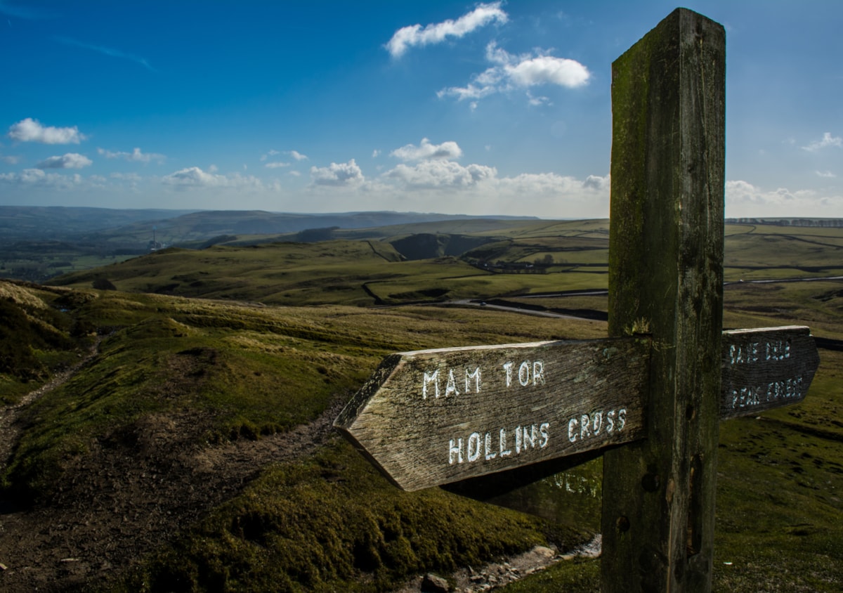 An image of the Peak District