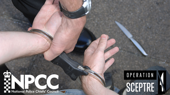 Police forces encouraged to increase stop and search in a week long operation against knife crime: Twitter Image 5