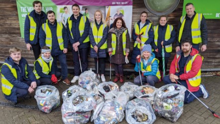 Collected Litter - Windrush Leisure Centre - GBSC 2024