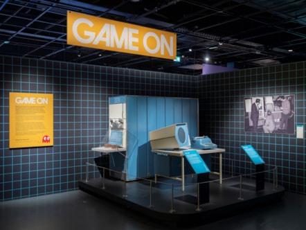 PDP-10 in Game On at the National Museum of Scotland. Image (c) National Museums Scotland