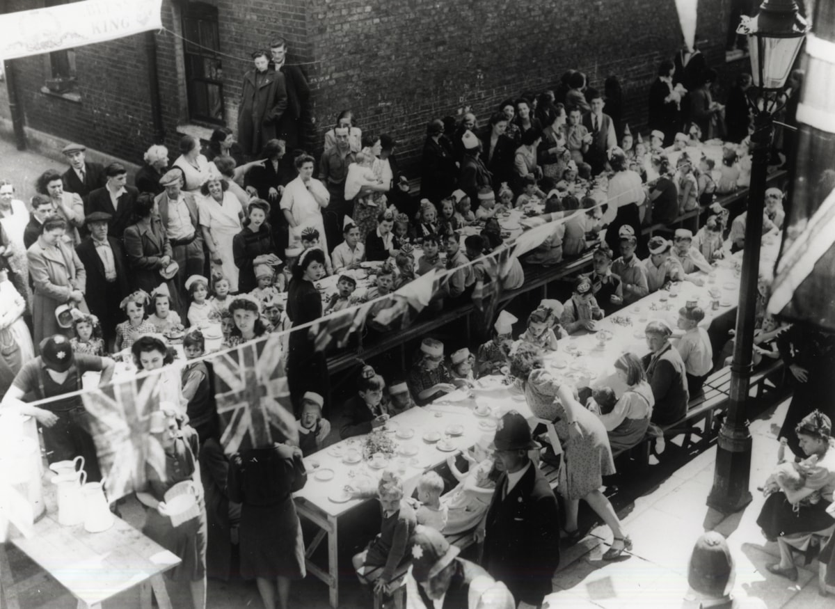VE Day Street Party, Seward Street. Image credit Local History Centre-4