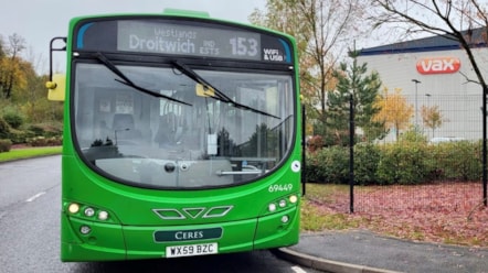 New 153 service to Droitwich